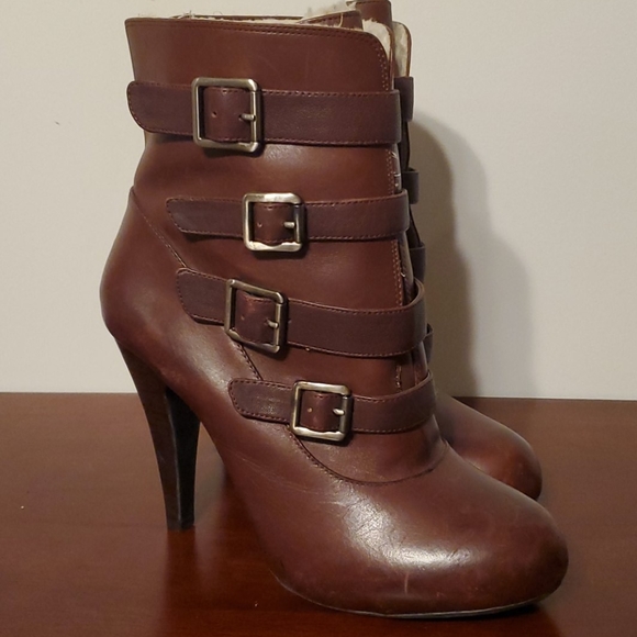 Gianni Bini sherpa lined booties,size 9 - Picture 5 of 9